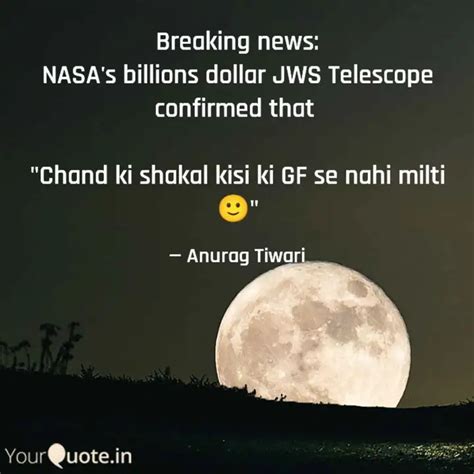 Breaking news: NASA's bil... | Quotes & Writings by Anurag Tiwari ...
