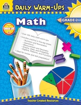 Buy Math, Grade 2 (Daily Warm-ups) Book Online at Low Prices in India ...