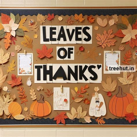 Fall Bulletin Board and Activity Ideas for Elementary School, November ...