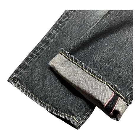 INTERIM (インテリム) VINTAGE WASHED "1953XX CLASSIC" SHUTTLE DENIM TROUSERS ...