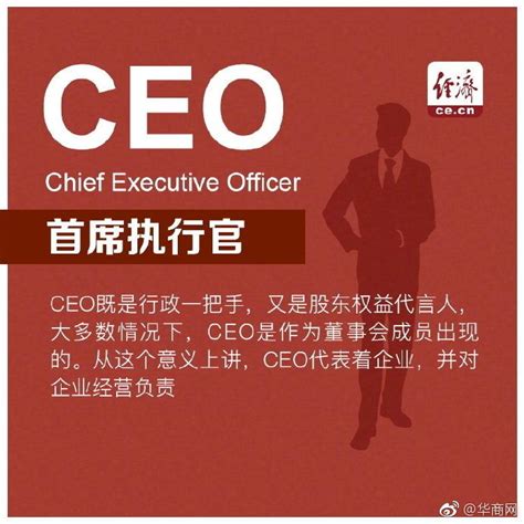 从CEO、CFO...到CVO 这22个大O你了解几个? (史上最完整版)