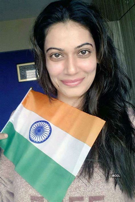 Payal Rohatgi shows her spirit of patriotism