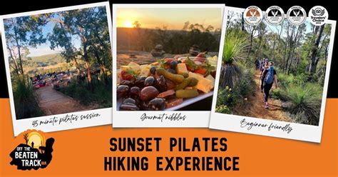 Sunset Pilates Hiking Experience, Mundaring Weir Rd, Piesse Brook WA ...