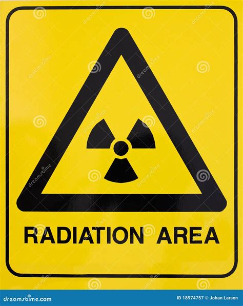 Nuclear Radiation Warning Sign