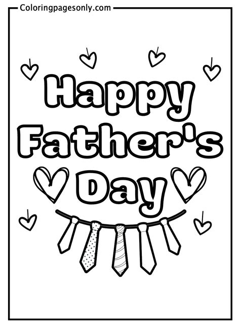 Happy father s day to print coloring pages father s day coloring pages ...