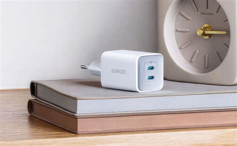 Anker Nano 3 Charger Anker 47W Nano 3 Dual USB-C GaN Charger - Fast ...