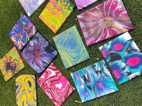 Image result for Acrylic Paint Pouring Tutorial