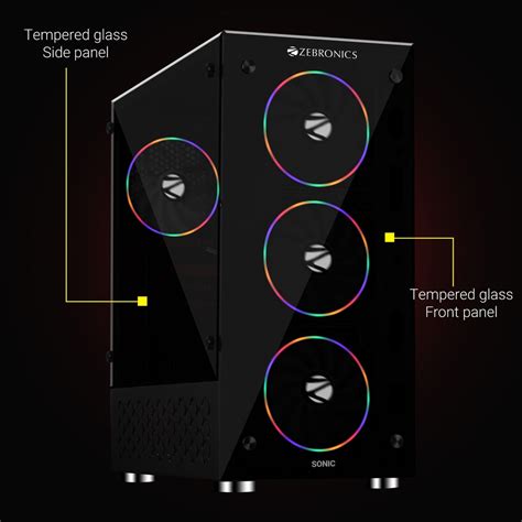 Zebronics Sonic Premium Gaming Chassis