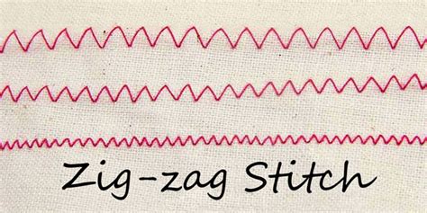 Sewing Machine Stitches to Use Guide - Sewing Mind