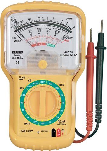 Extech 38073 Mini Analog MultiMeter : Amazon.in: Home Improvement