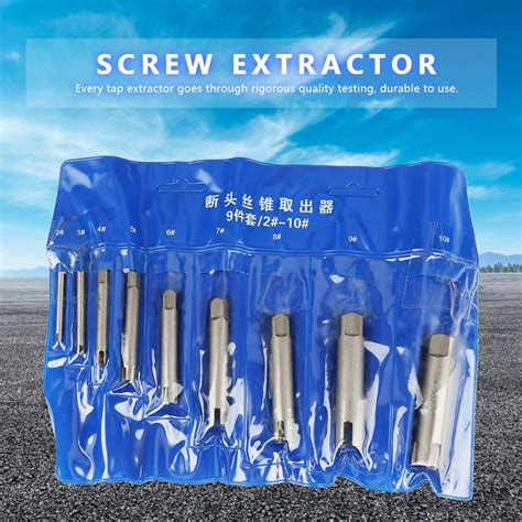 Buy Fafeicy Steel Broken Head Taps Stripped Screw Remover Kit Tap ...