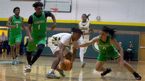NCHSAA basketball: Ashbrook at Crest playoffs (March 1, 2024)
