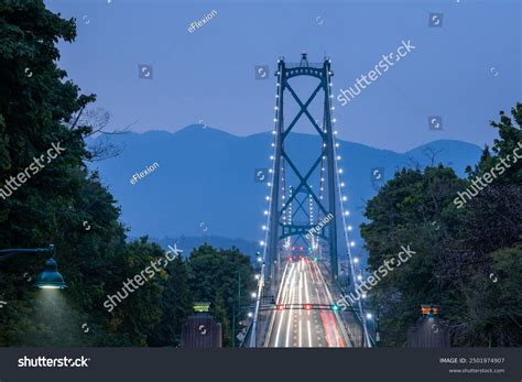 Lion Gate Bridge Vancouver British Columbia Stock Photo 2501974907 ...