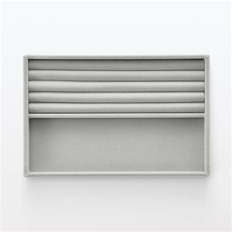 Stackable Velour case for rings / For Acrylic case