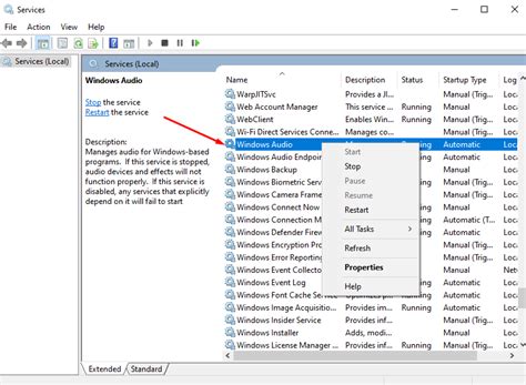 Image result for Fix Audio Service Error