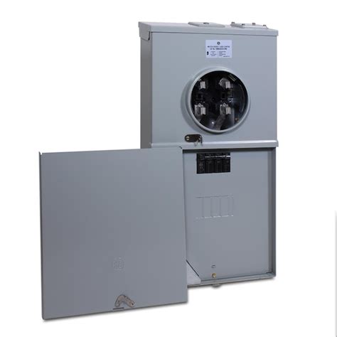 GE 200 1 Gang Ringless Overhead/Underground Meter Socket in the Meter ...