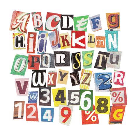 magazine letters ransom note