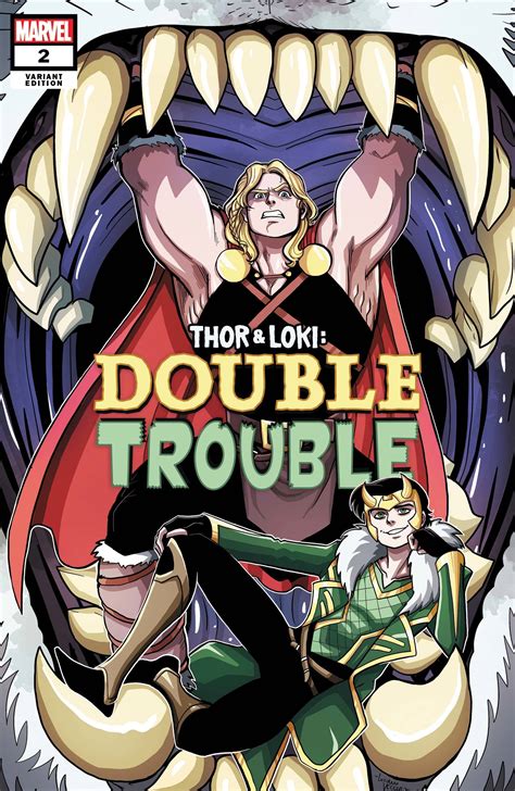 Thor Loki Comic Cover