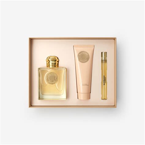 Burberry Goddess Eau de Parfum Gift Set in Beige - Women | Burberry ...