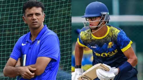 Rahul Dravid Son Samit Steals Show With Humongous Six In Maharaja T20 ...