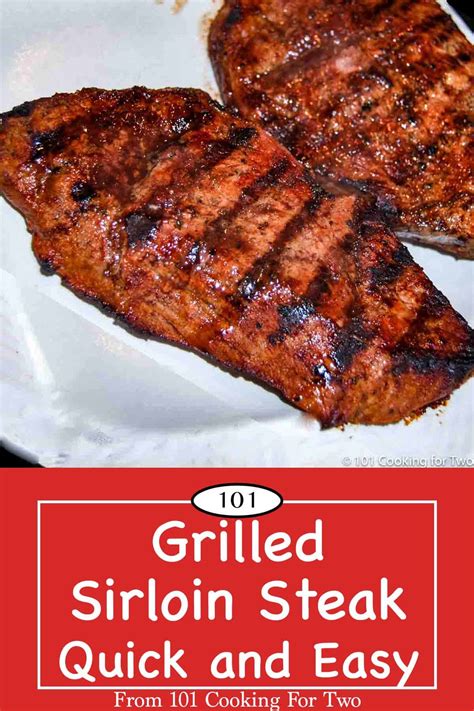 Time And Temp To Grill Sirloin Steak at Judy Moore blog
