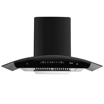 Prestige OSCAR 900 Contemporary Black Kitchen Hood Chimney|Powerful ...