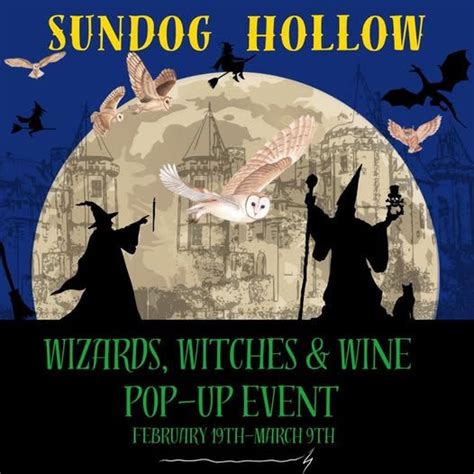 SUNDOG HOLLOW: WIZARDS, WITCHES, & WINE POP UP, Sundog Ciderhouse ...