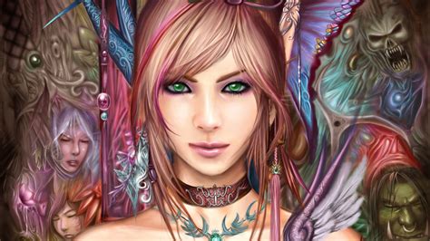 1920x1080 Resolution World Of Warcraft Girl Elf 1080P Laptop Full HD ...