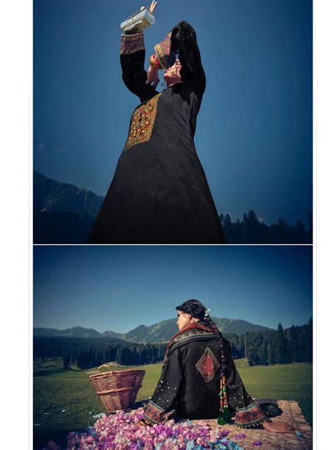 Woolen Pashmina Black Winter Unstitched Suits With shawl – Stilento