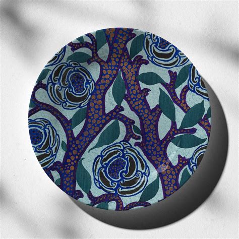 Flower pattern Art Deco: Buy Premium Quality Decorative Art Plates ...
