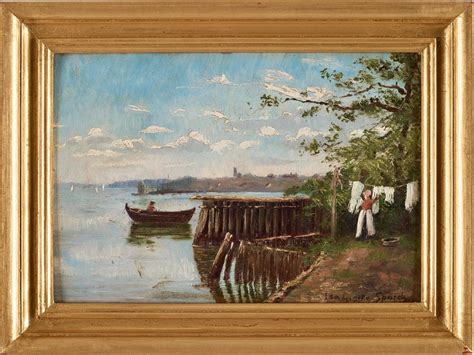 Thor Christian Nielsen - Early 20th Century California Stream at ...