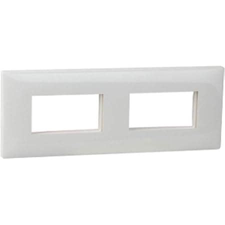 LEGRAND Polycarbonate Mylinc 6 Module Plate (White, Standard Size ...