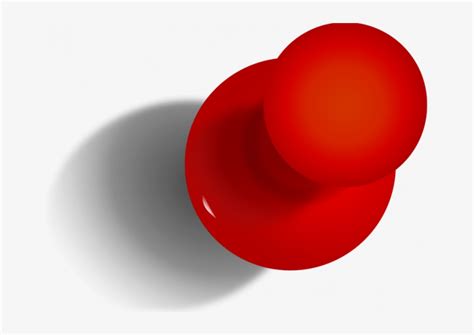 Pushpin Vector Image - Push Pin Png - Free Transparent PNG Download ...