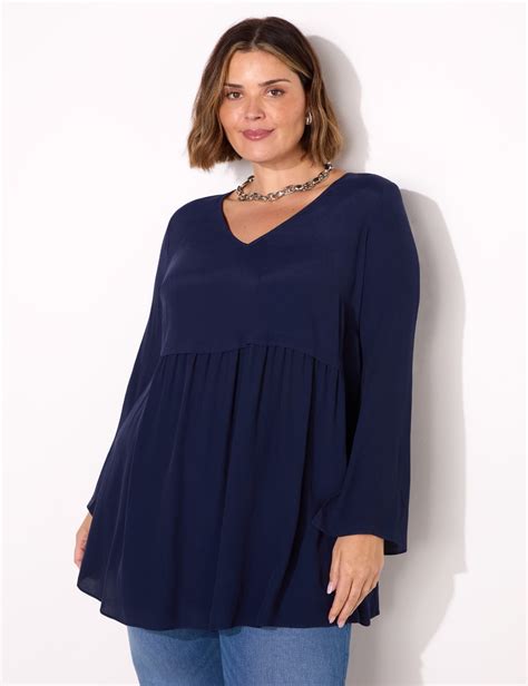 Women’s Long-Sleeved Tunics at M&S