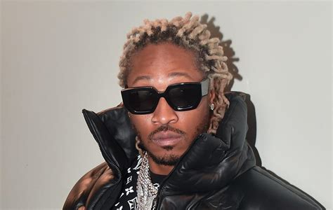 Rapper Future Without His Glasses