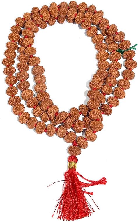 Buy rudradivine 7 Mukhi Indonesian Rudraksha Mala 7 Faced Indonesian ...