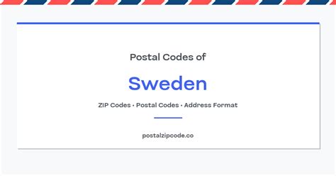 Image result for Sweden Postal Code