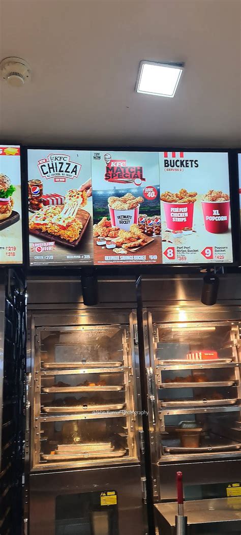 Menu at KFC, Gorakhpur, City Mall