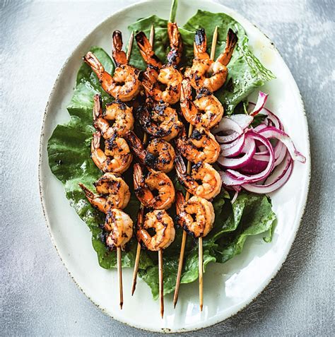 Sizzling Grilled Shrimp Skewers Recipe: Summer's Juicy Favorite - Dave ...