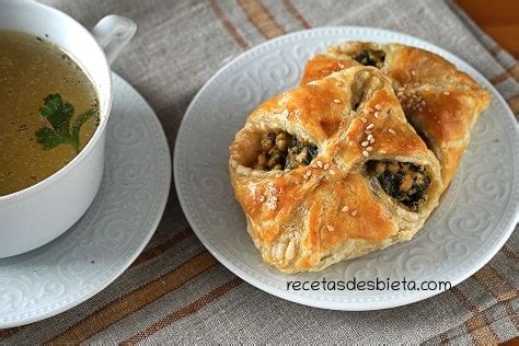 Hojaldres GOURMET rellenos baratos y fáciles - Recetas de Esbieta