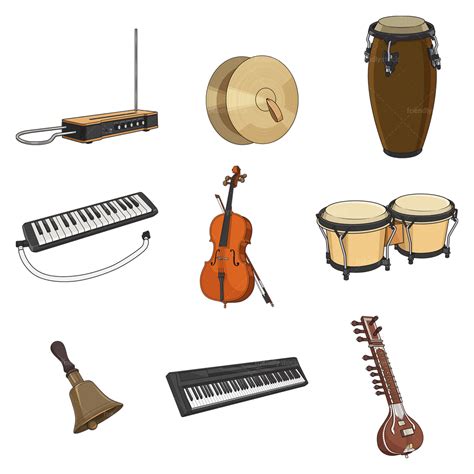 Clipart Of Musical Instruments at Kathleen Swenson blog