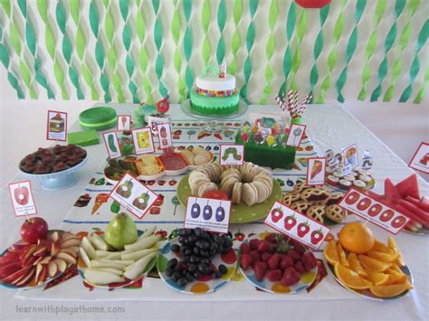 Very Hungry Caterpillar First Birthday Party