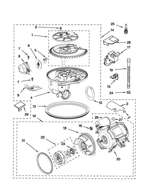 Kenmore Dishwasher Model 665.132 Parts at Lori Francois blog