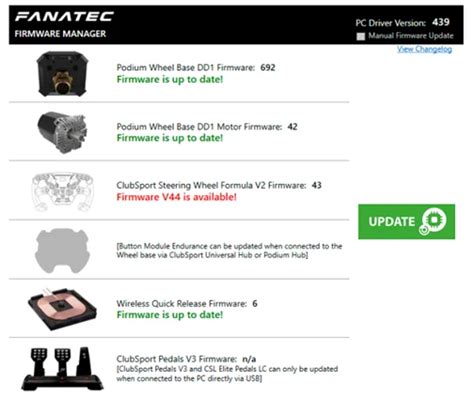 Image result for Fanatec Software Update