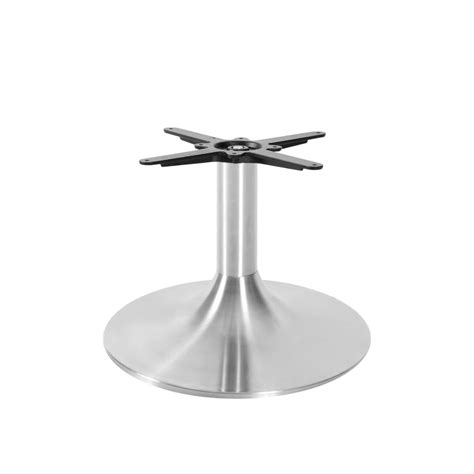 Trumpet Medium - Coffee Table Base (Brushed Stainless Steel) - KP ...
