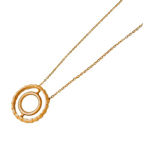 Buy Tann Trim Concentric Circle Pendant 22 kt gold plated pendant with ...
