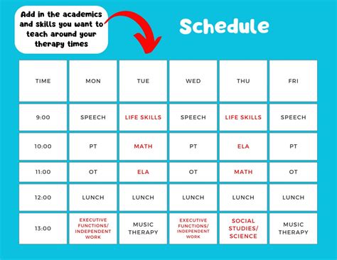 Creating Your Homeschool Schedule - The Autism Helper