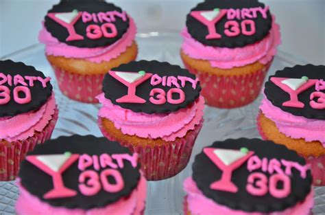Dirty 30 Birthday Cakes