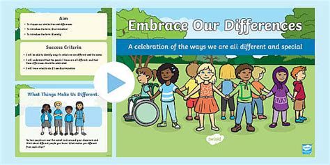 Embrace Our Differences PowerPoint