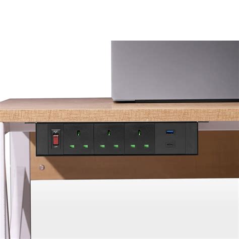 Desk Power Socket With Usb C Dinolink Aluminum Alloy Desk | Desertcart ...